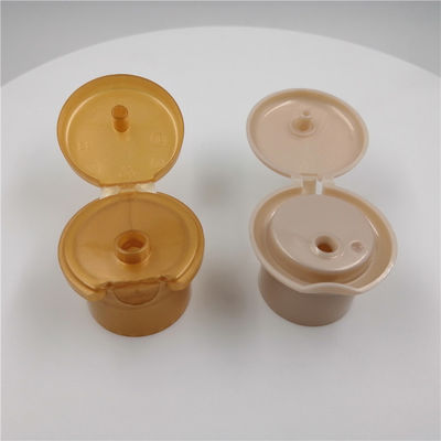 Khối lượng khác nhau Chai nhựa 28mm Mỹ phẩm nắp lật Hình tròn