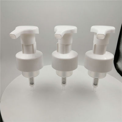 Màu trắng Bộ phân phối xà phòng tạo bọt 30mm 3.0cc Khóa kẹp
