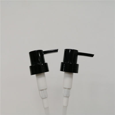 Chất liệu an toàn Máy bơm sữa dưỡng không có không khí 33 / 410mm, Máy bơm phân phối màu đen 2.0ml / T