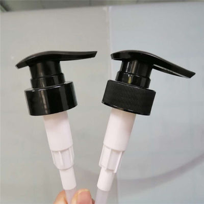 Máy phân phối xà phòng 33mm 3.5cc êm ái Bơm màu đen cho chai dầu gội đầu