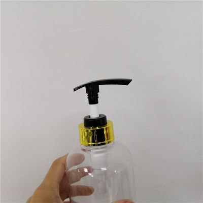 Phê duyệt SGS 33/410 Máy bơm chai rửa tay, Máy bơm chất tẩy rửa chất lỏng có nắp vàng