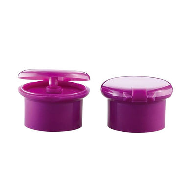 Khối lượng khác nhau Chai nhựa 28mm Mỹ phẩm nắp lật Hình tròn