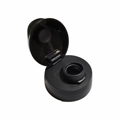 Tròn không tràn màu đen 28mm nắp chai lật trên với nhiều kích cỡ khác nhau