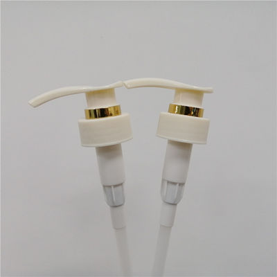Máy bơm chai nhựa có khóa trục vít 1.5cc, Nắp máy bơm 28mm với nắp có gân