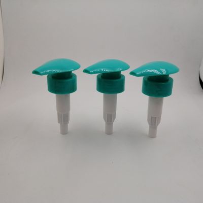 Bơm chai kem dưỡng da 33mm không tràn, Bơm xà phòng màu xanh lá cây cho các sản phẩm chăm sóc gia đình