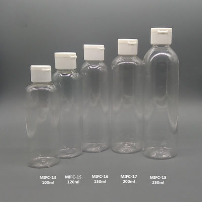 30ml 60ml 100ml Chai nhựa lật trên, Chai nhựa PET cho các sản phẩm chăm sóc da