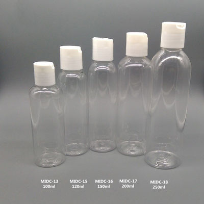 30ml 60ml 100ml Chai nhựa lật trên, Chai nhựa PET cho các sản phẩm chăm sóc da