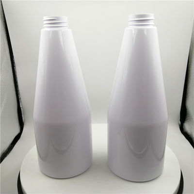 Chai nhựa 500ml màu trắng có bơm 24/410