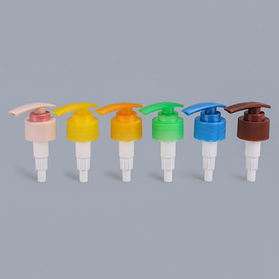 Bơm dưỡng thể bằng nhựa đầy màu sắc 28mm cho chai nước hoa