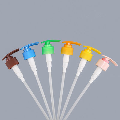 Bơm dưỡng thể bằng nhựa đầy màu sắc 28mm cho chai nước hoa
