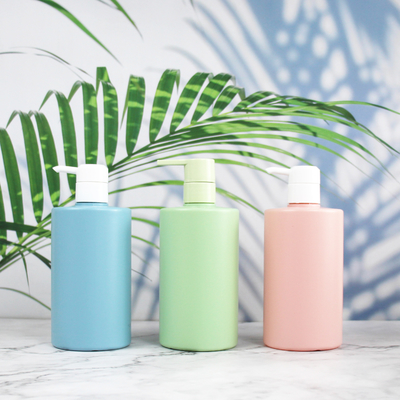 Chai mỹ phẩm HDPE 500ml nước rửa tay Chai sữa chai nhựa rỗng dùng cho dầu gội và dầu xả