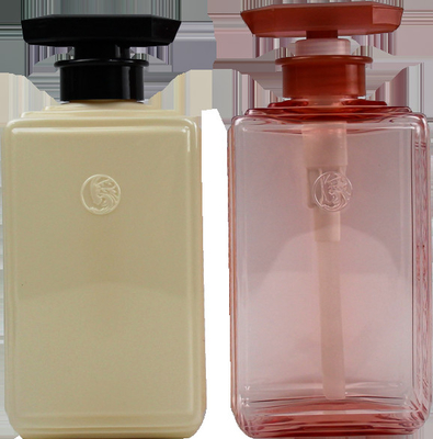 In 500ml PET Chai đựng sữa dưỡng da vuông rỗng rỗng cho chai dầu gội và dầu xả